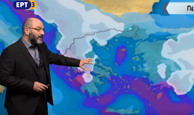 Σάκης Αρναούτογλου: Πάλη ψυχρών και θερμών μαζών πάνω από την Ελλάδα (βίντεο)